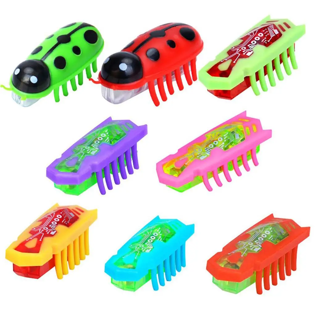 

Pet Interactive Electric Bug Cat Toy Cat Escape Obstacle Automatic Flip Toy Battery Operated Vibration Pet Beetle Playing Toy