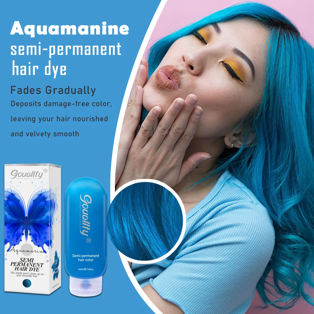 Ing Cream 200ml 8colors Hair Dye Styling For Women/men