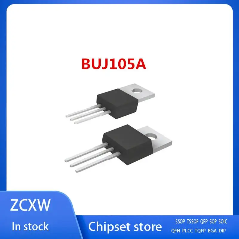 

10PCS/LOT BUJ105A BUJ105AX BUJ105AB BUJ105AD TO-220 8A 700V