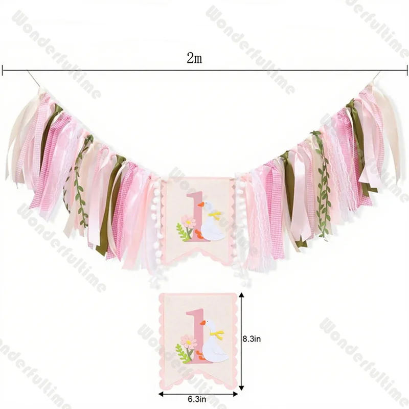 

Стульчик для кормления One Silly Goose, баннер, синий, розовый, ONE, мешковина, флаг гуся, шляпа на день рождения для крещения мальчика, детского душа, для девочки, раскрытие пола