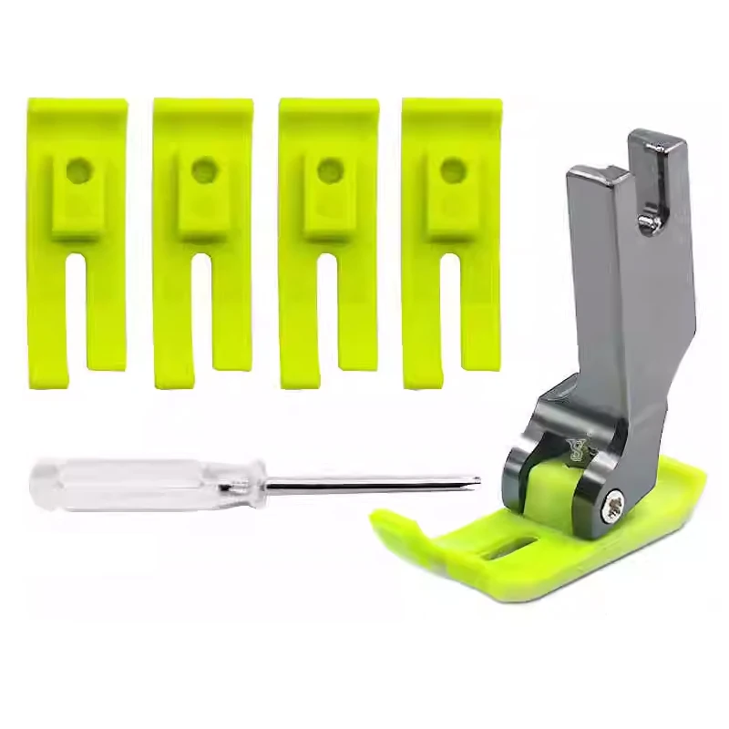 Антипригарная лапка для швейной машины пластиковая прижимная тонкой точной