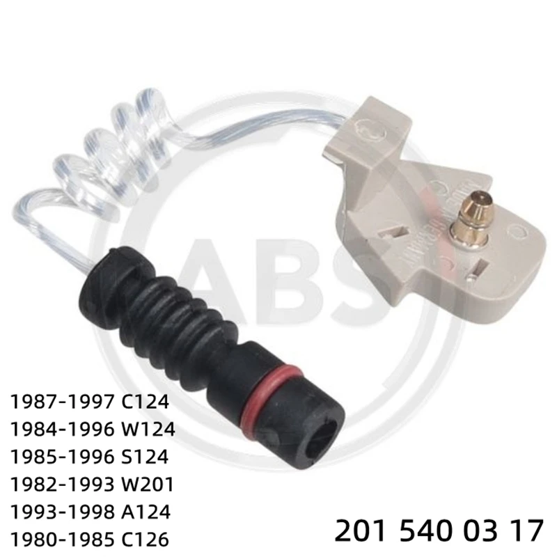 

2 PCS For Mercedes Benz C124 W124 S124 A124 W201 C126 Forward Automotive Brake Systems Wear Sensor Alarm 2015400317 1266500617
