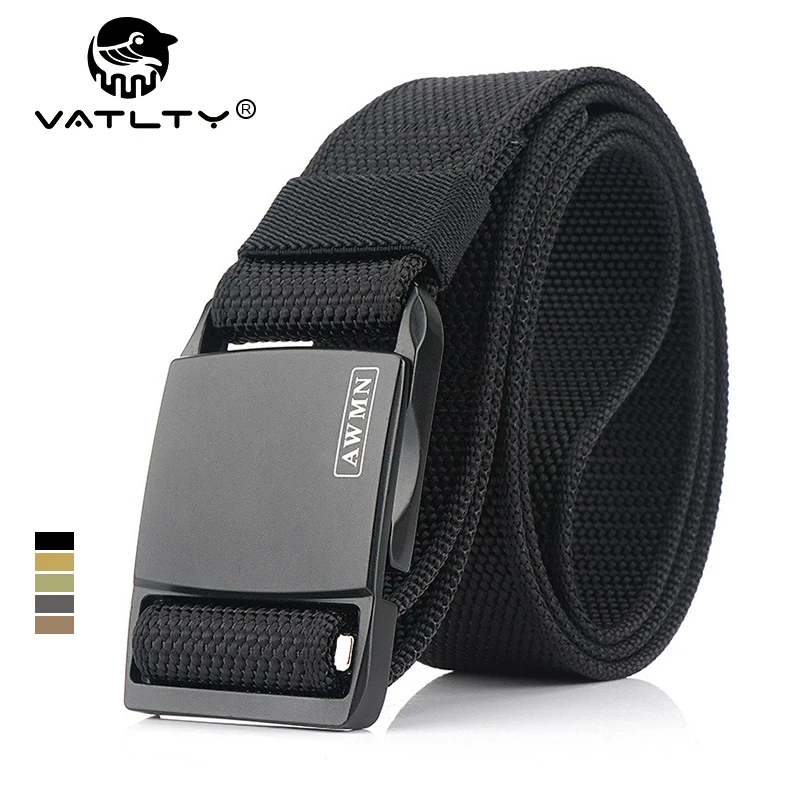 

Новый военный тактический ремень для мужчин Металлическая магнитная пряжка быстросъемный Повседневный ремень плотные нейлоновые наружные повязки мужской подарок