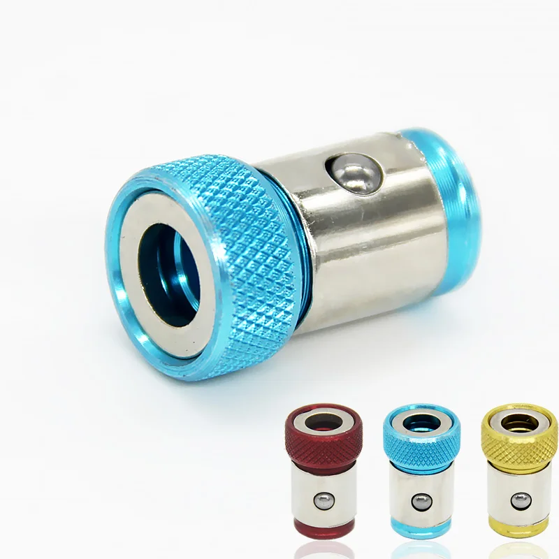 

Universal 1/3 PCS Magnetic Ring Alloy Magnetic Ring Screwdriver Bits Anti-corrosion Strong Magnetizer Drill Bit Magnetic Ring