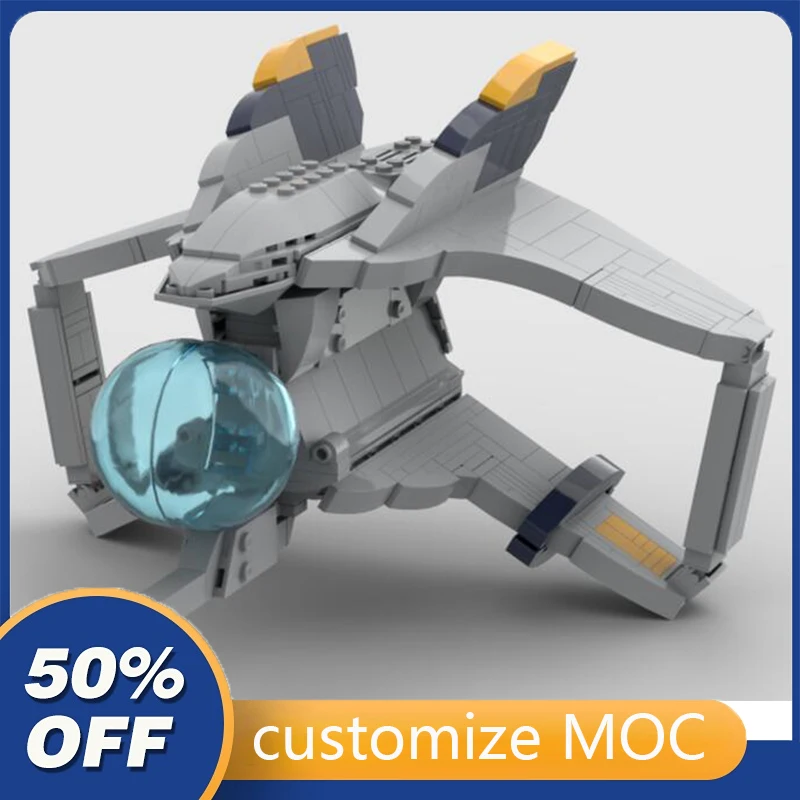 

440parts Umbaran Starfighter MOC-102299 star space wars Modular Building Blocks birthday toys Christmas gifts for Kids