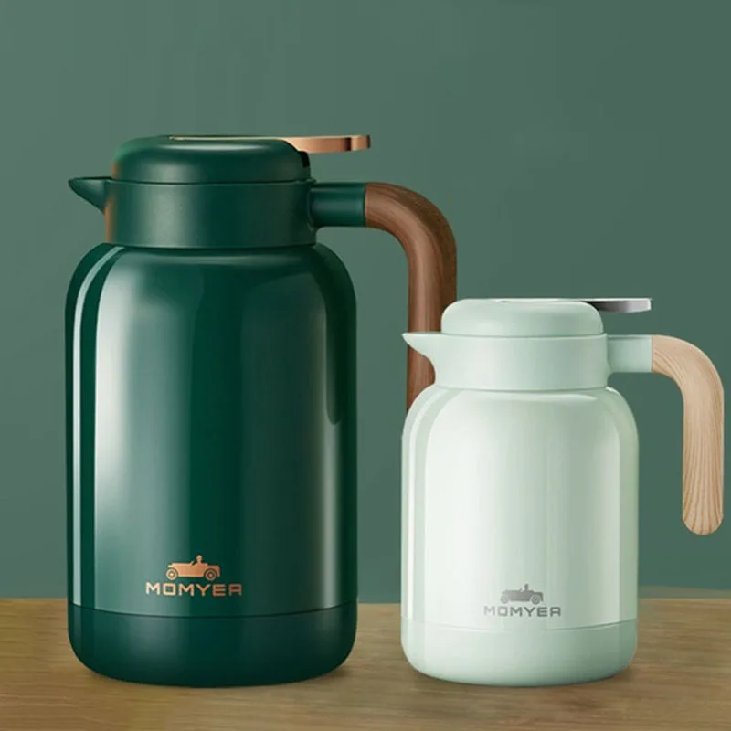 

Hot Water Bottle Vacuum Thermal Insulated Portable Camping Kettle Coffee Thermos Pot Yerba Mate Pote Termico Thermal Bottle