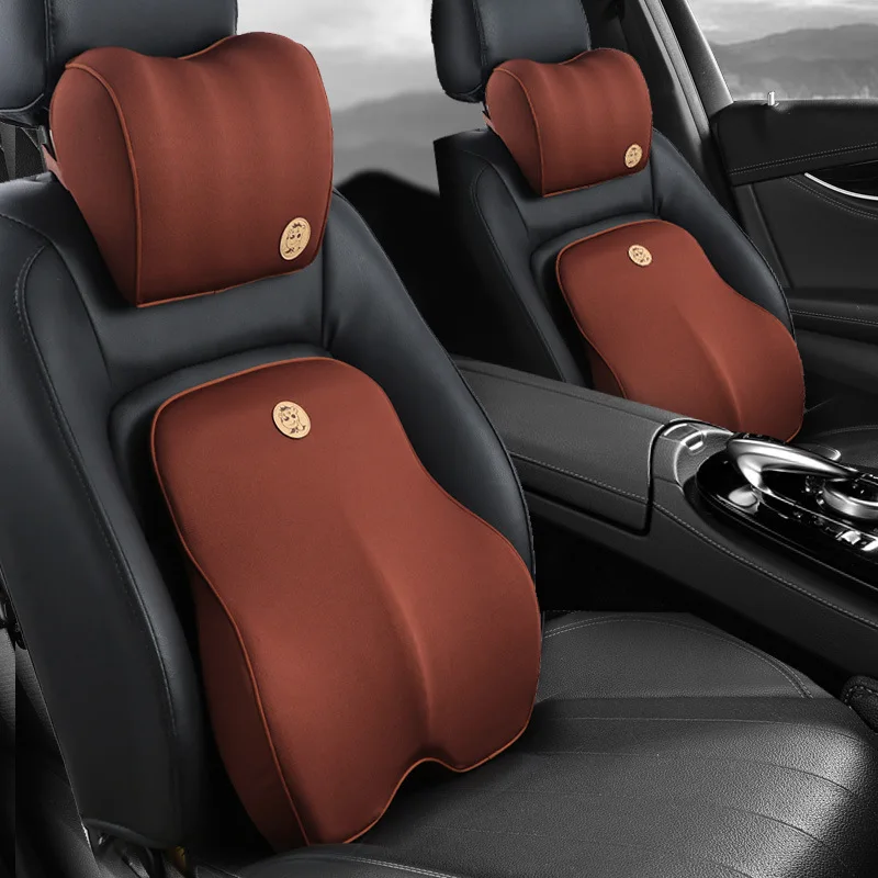 

Car Headrests Neck Protectors Memory Cotton for Cervical Spine Car Seats Car Lumbar Support