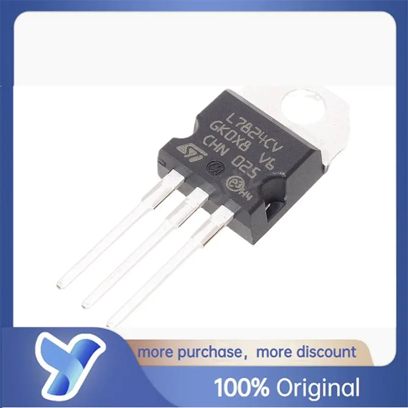 

Оригинальный Новый линейный регулятор L7805cv 5 в 123 А (ИС) H по умолчанию, позиция по умолчанию, микросхема интегральной схемы