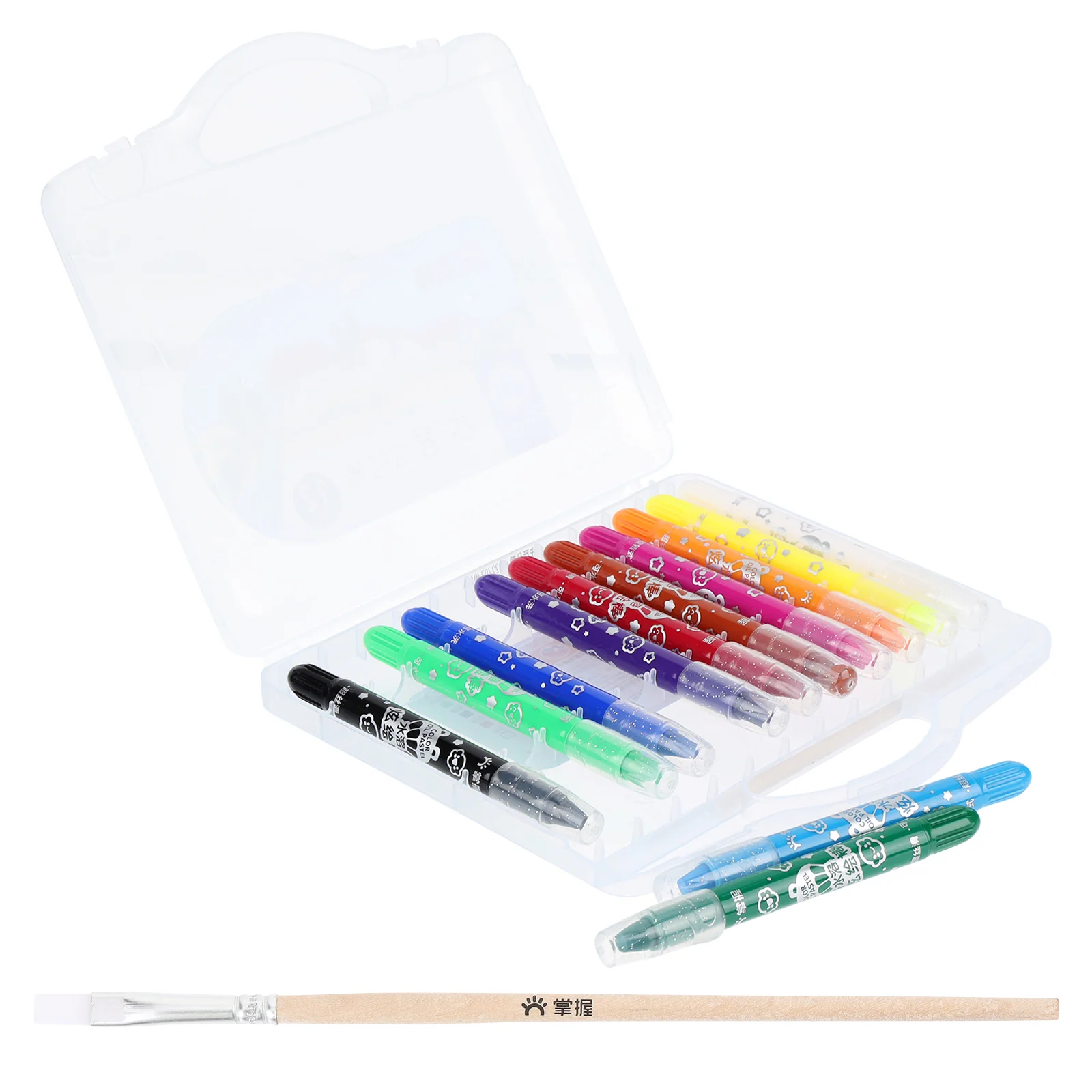 

Crayons Oil Painting Kids Coloring Stationerypaint School Students Book Washable Silky Stick Watercolor Pastel Drawing