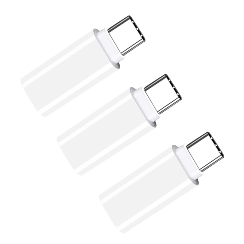 

2X Type-C To 3.5Mm Earphone Adapter USB-C 3.1 Male To AUX Audio Female For Xiaomi 6 Mi6 Letv 2 Pro 2 Max2 (White)