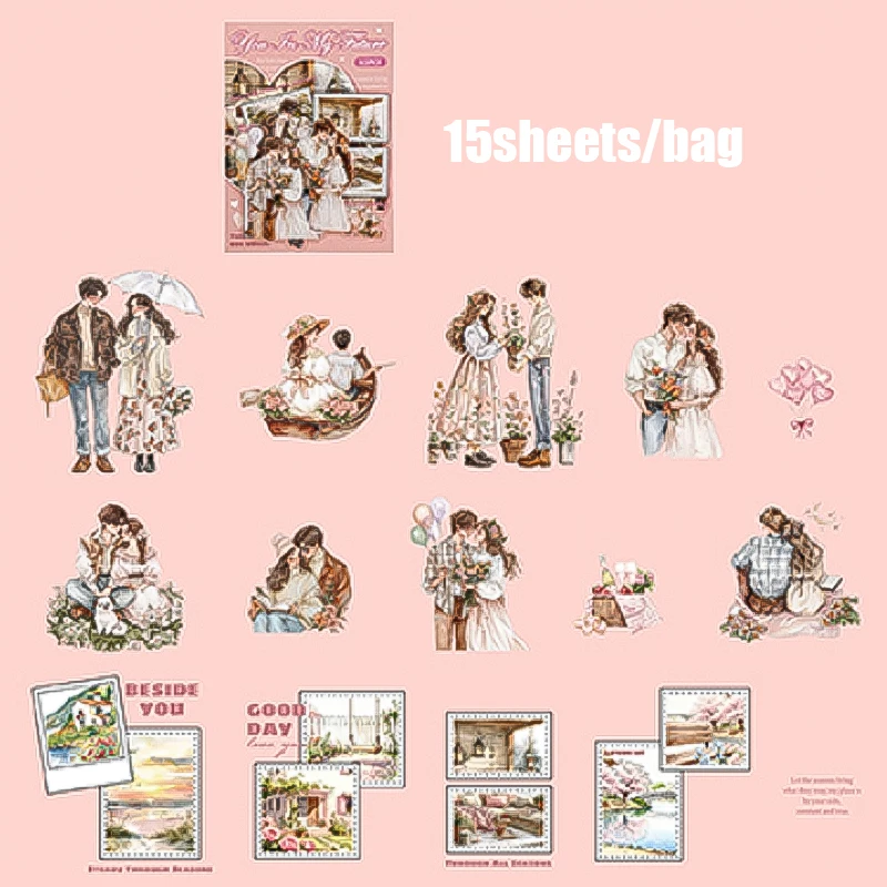 

Наклейки Mr.Paper 15 листов