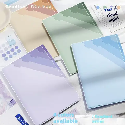 KOQZM Прозрачная многослойная папка А4