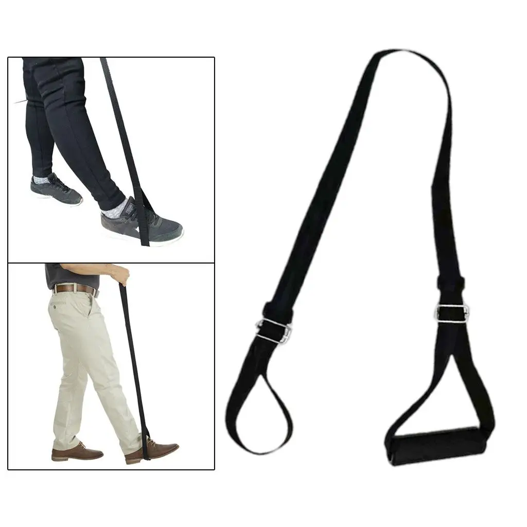 

Leg Lifter Strap Assist 41inch Mobility Aids Stretching Feet Loop for Disability Foot Inconvenience Wheelchair Bed Thigh Lifter