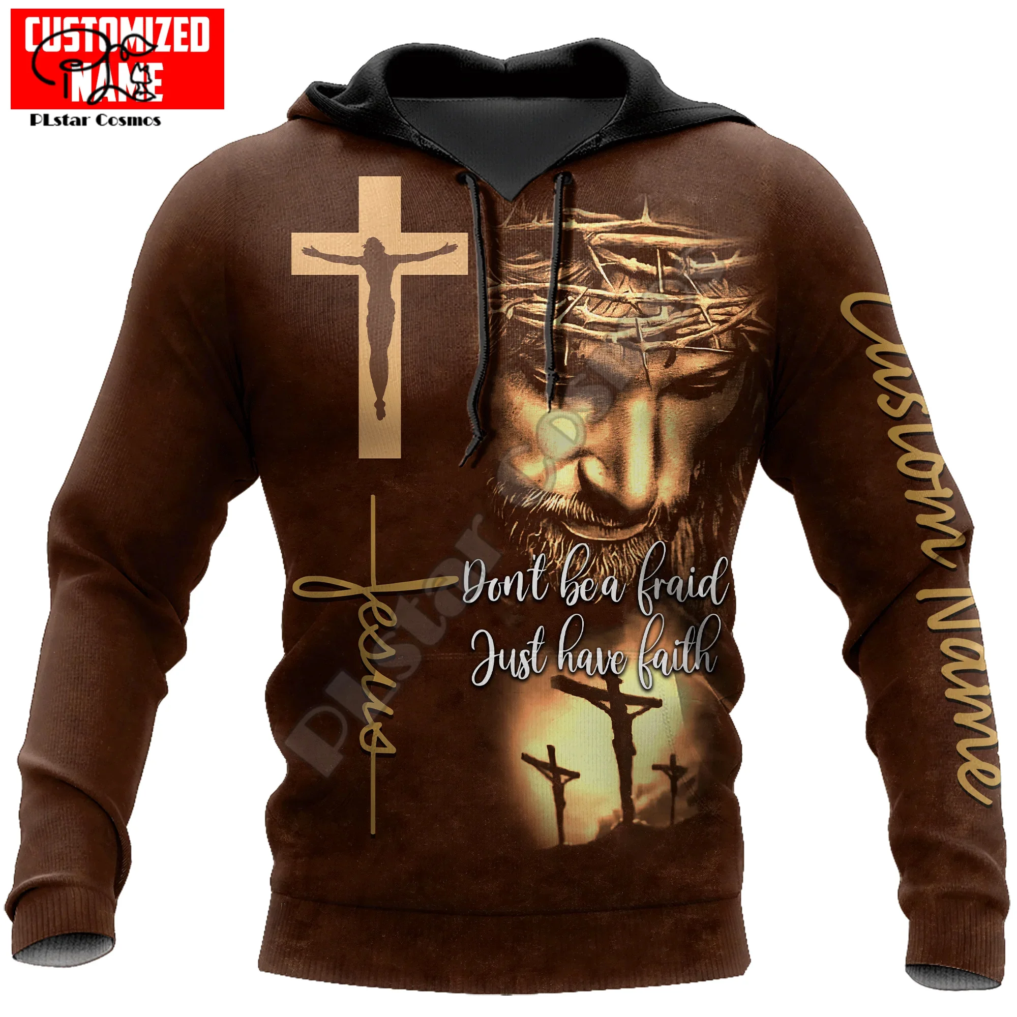 

Christian Child Of God Savior Jesus Bible Lion Retro Tattoo Tracksuit 3DPrint Harajuku Streetwear Casual Funny Jacket Hoodies 8X
