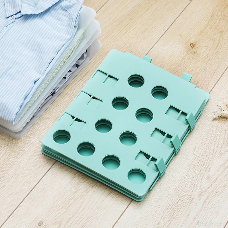 

Portable Quick Clothes Folding Board Storage Shirt T-Shirt Pants Sweater Closet Cloakroom Classified Placement Partition Plate