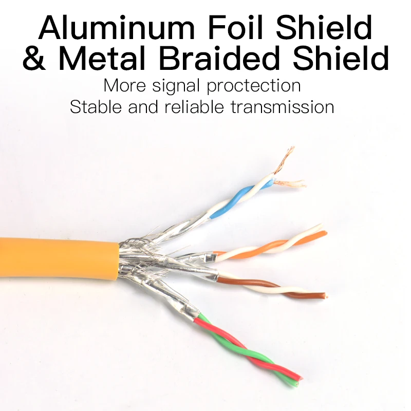 Кабель RJ45 Ethernet CAT 6a 0 3 м 1 м 1 5 м 2 м 40 м Vention для подключения компьютера