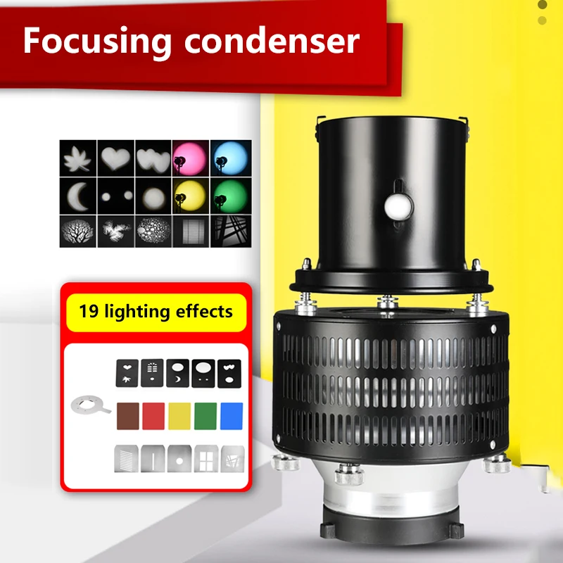 

Фотооптический конденсатор soonphone II Bowens, Фокусирующая коническая линза