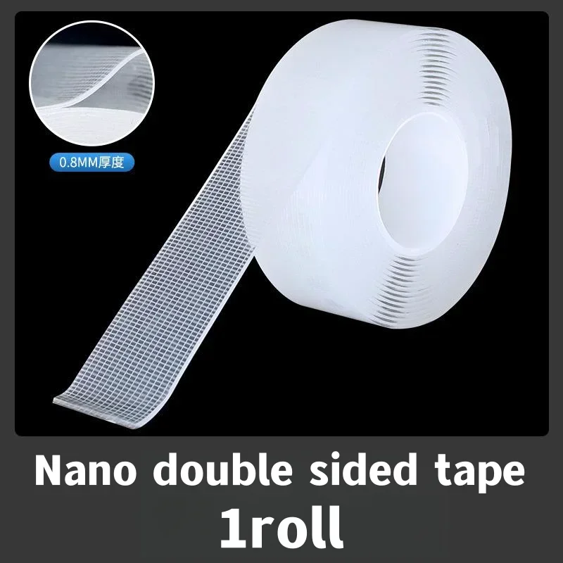 Прозрачная двусторонняя лента нано Съемная Водонепроницаемая сверхпрочная Липкая лента сверхпрочная двухсторонняя лента для кухни ванной комнаты