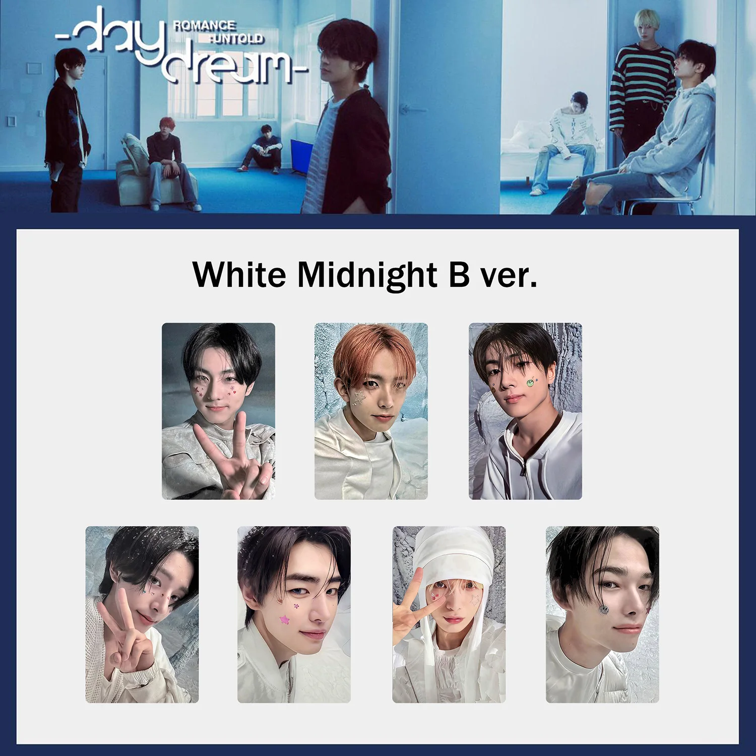 Альбом ROMANCE JUNGWON JAKE 7 шт