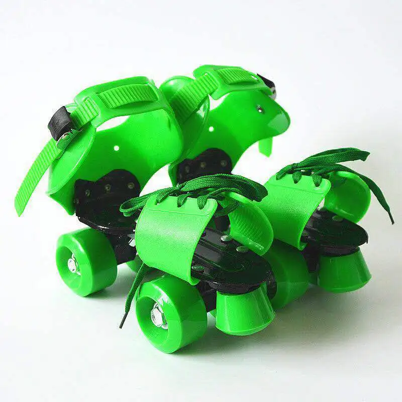 

2022 atestAutumn Winter Quad Sneakers Roller Skates Kids Double Row 4-Wheels Patines