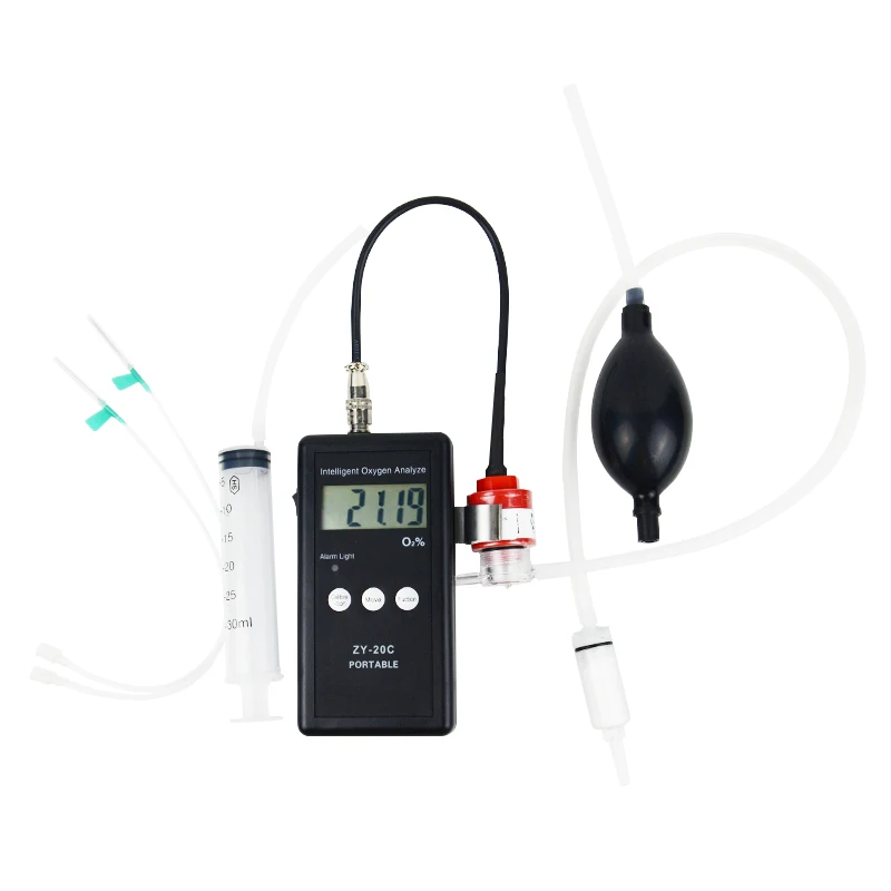 

High resolution 0.01%vol O2 analyzer Nitrogen analyzer food packing