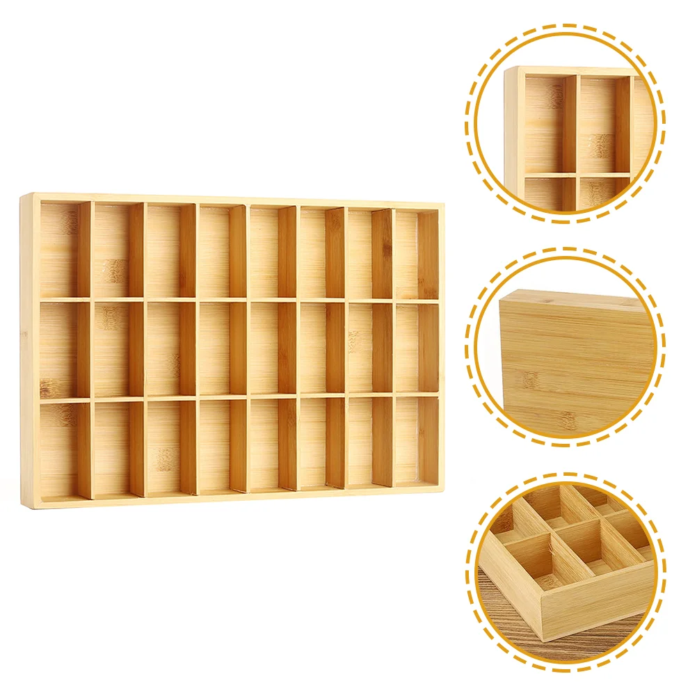 

Earring Display Showcase Storage Tray Wooden Drawers Stackable Jewelry Organizer Trays Store