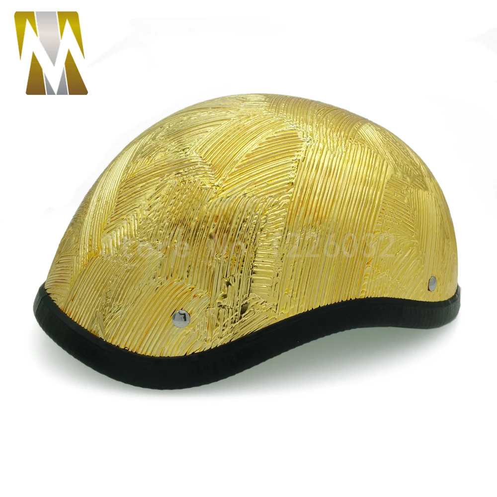 Шлем мотоциклетный универсальный защитный полушлем из АБС-пластика в стиле