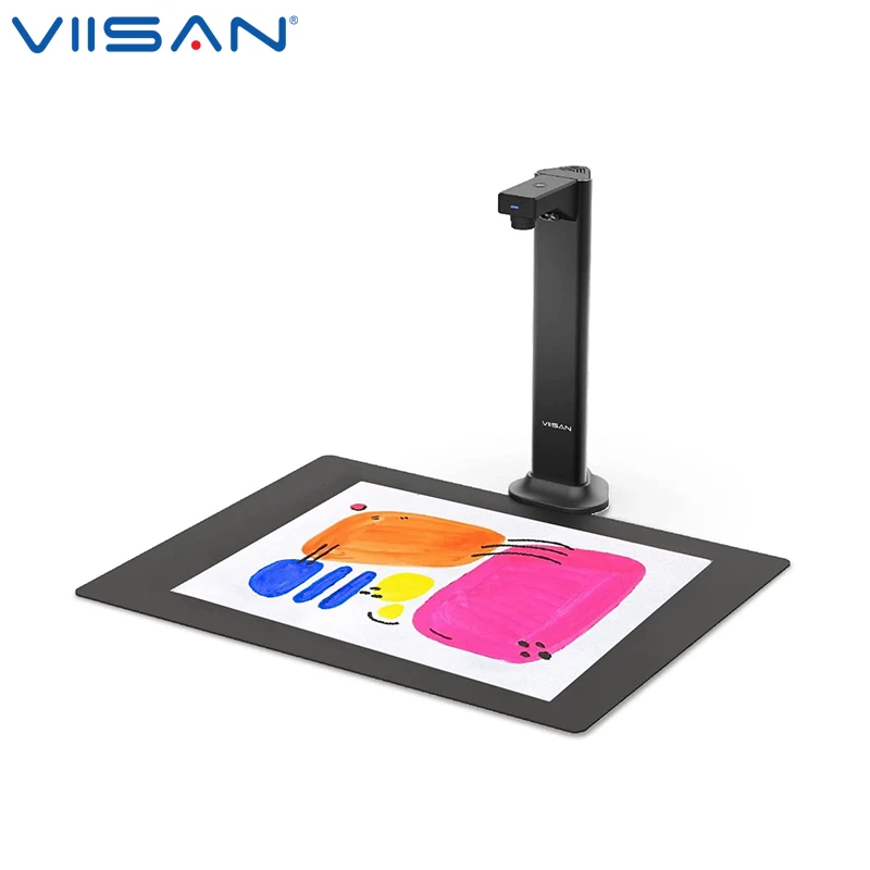 VIISAN DL8 A3 13MP камера для документов USB сканер книг с асимметричным освещением Tech OCR автоматическое выровнение рабочего стола/ноутбука