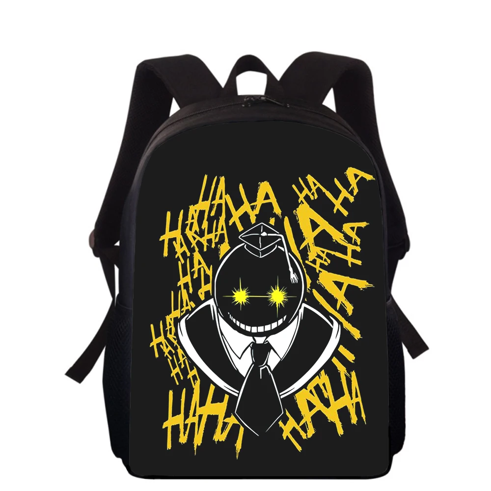 Assassination Classroom 15” 3D Print Kids Backpack Primary School Bags for Boys Girls Back Pack Students School Book Bags