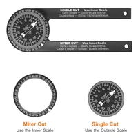 woodworking goniometer scale mitre saw protractor angle ruler level carpenter square finder measuring instrument meter gauge