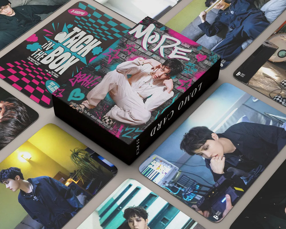 Kpop J-hope Photo Card Kep1er New Album Doublast lomo Card StrayKids Christmas Evel PhotoCards