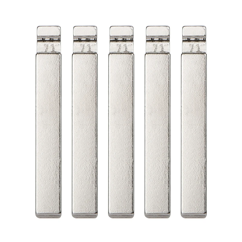 

5 Pcs Metal Car Remote Key Blade for Buick Excelle GT Chevrolet Cruze Cadillac Opel High Quality Uncut Key Blade Accessories
