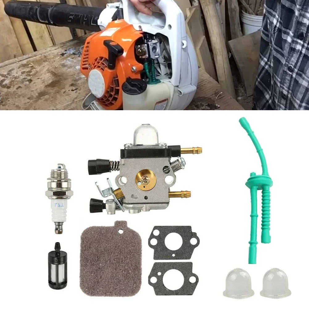 КАРБЮРАТОР для Zama Carb BG45 BG46 BG55 BG65 BG85 SH55 SH85 Лезвие вентилятора CARBY C1Q-S68G Прокладка