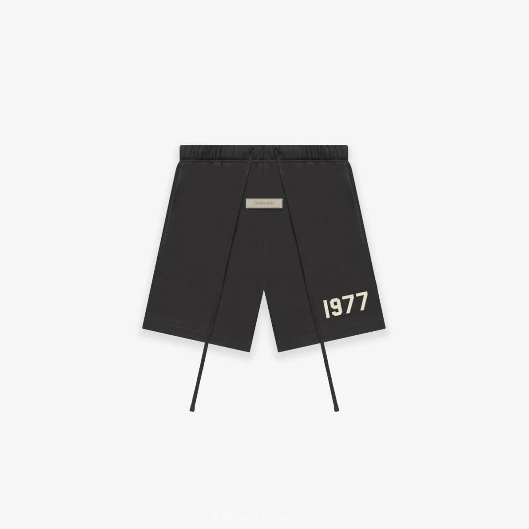 

2022 New Essentials of God 1977 Letter Shorts Best Quality 1:1 Essentials 8th Collection Hip hop Streetwear Loose Casual Shorts