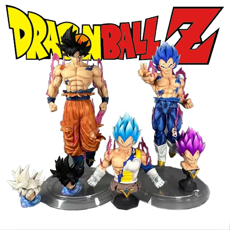 Игрушка Драконий жемчуг свободное разрушение белого и синего цвета Гоку без