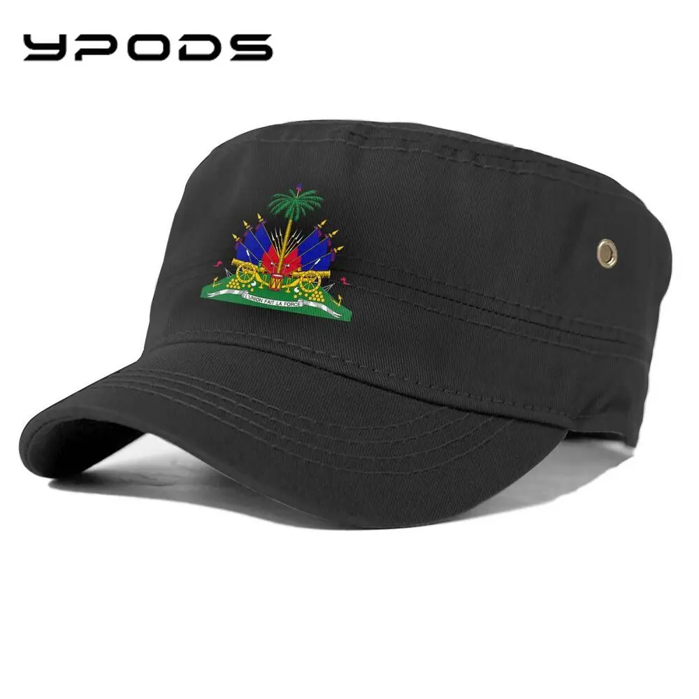 

Fisherman Hat for Women Coat Arms Republic Haiti Men's Baseball Trump Cap for Men Casual Black Cap Gorras