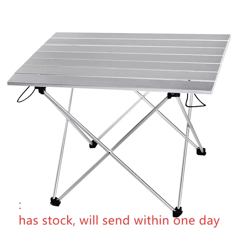 

Alloy Portable Table Outdoor Furniture Foldable Folding Camping Hiking Desk Traveling Outdoor Picnic Table Furniture