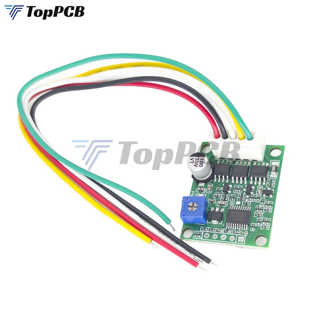

3-Phase BLDC Brushless Motor Speed Controller Module No Hall DC 6-20V 3A 60W Sensorless BLDC Motor Driver Board for Water Pump