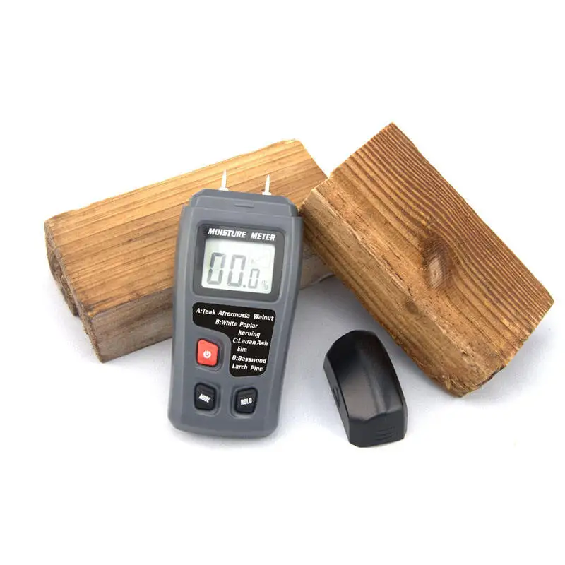 

0~99.9% Wood Moisture Meter Hygrometer Density Digital Electrical Tester Measuring Tool High Precision JT100