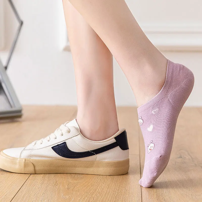 

Новинка женские носки весна-лето новые носки с медведем в японском студенческом стиле женские хлопковые носки впитывающие пот дышащие