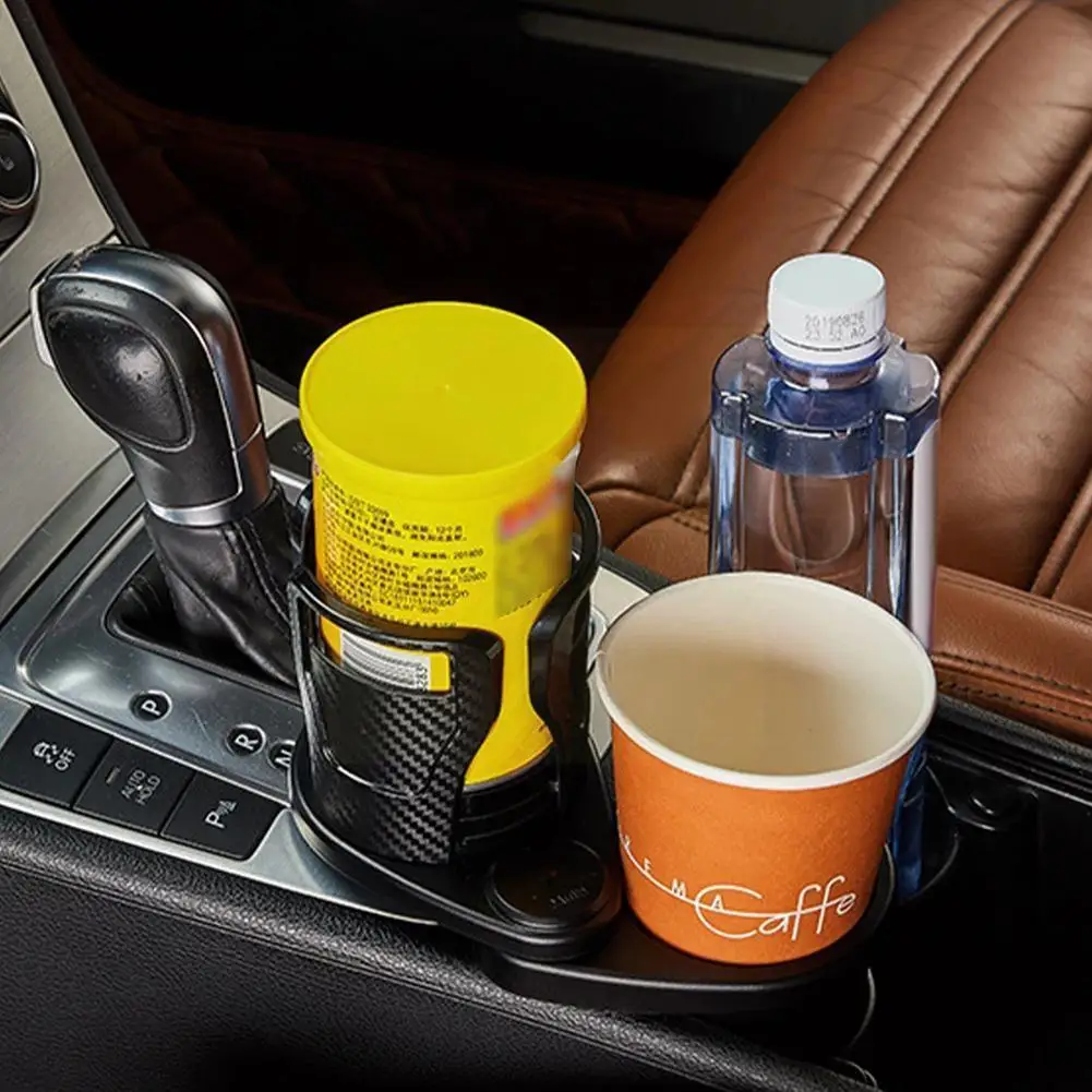 

Автомобильный держатель для стакана, расширитель, адаптер, двойная чашка, Многофункциональный 360 регулируемый держатель, поворотный выдвиж...