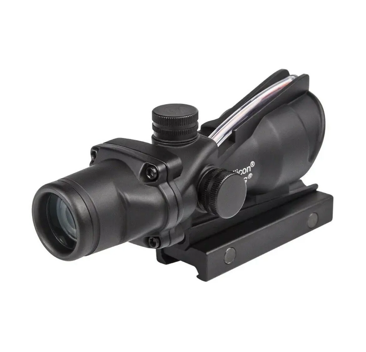 Оптический прицел Trijicon Scope ACOG 4X3 2 Style реальное волокно красный или зеленый свет |