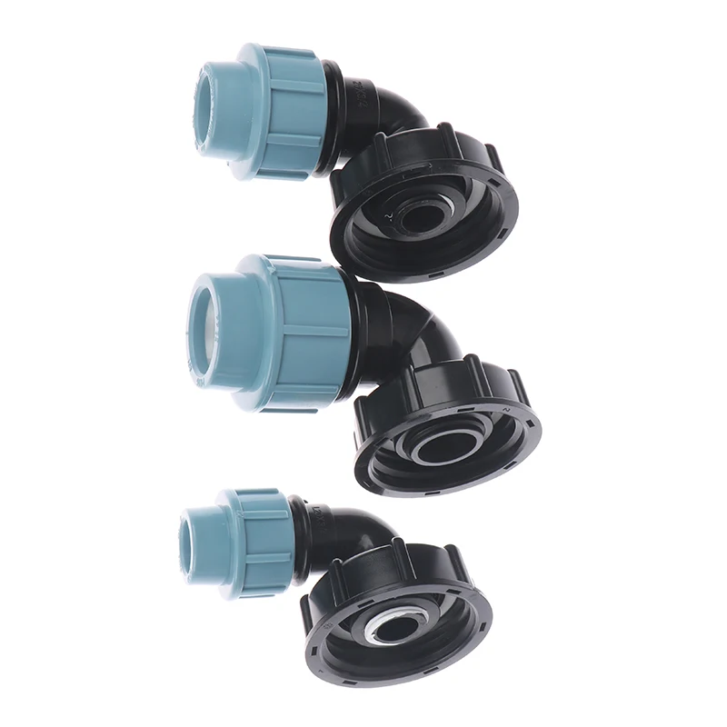 

IBC Water Tank Pipe Joints Garden Water Connectors For Tank Elbow Outlet 20/25/32MM Watering Irrigation Tool