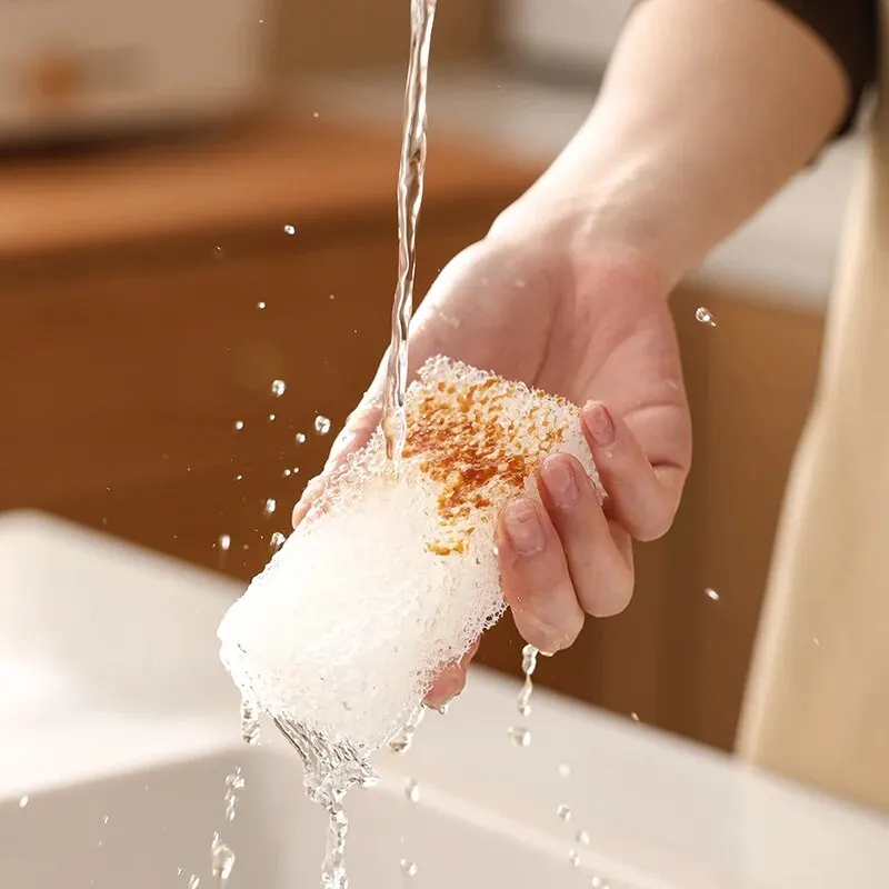 Губка для чистки кухонных блюд 30 шт