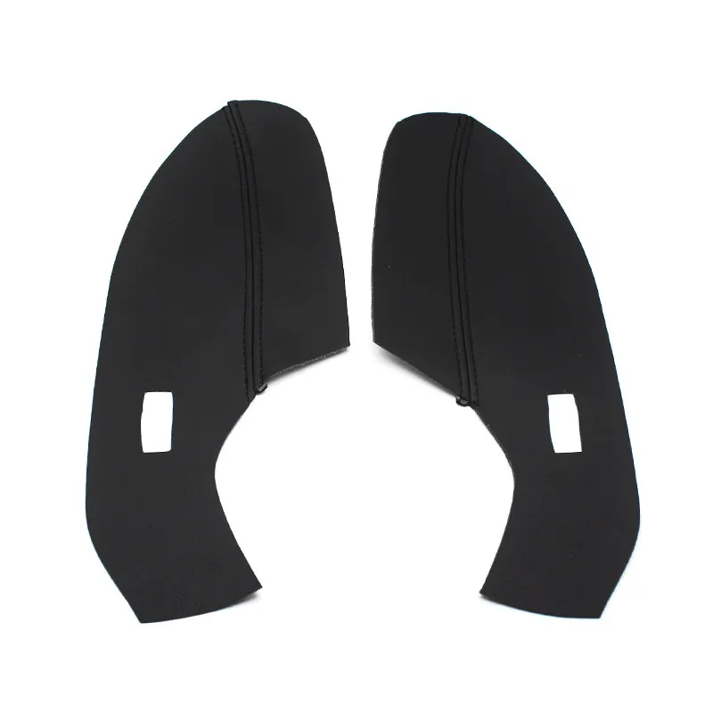 

Только кожаная крышка дверной панели хэтчбека для VW Polo 2011 2012 2013 2014 2015 2016, внутренняя дверная панель подлокотника, наклейка, отделка