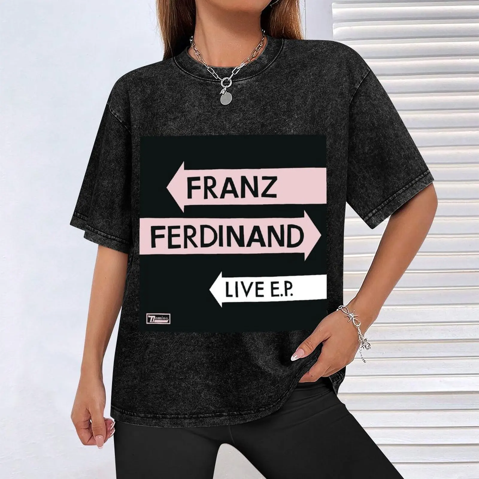 Футболка Franz Ferdinand Live ep хлопок мужская