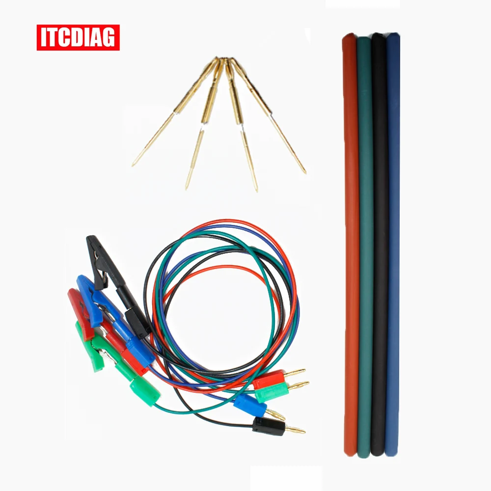 Для KESS для KTAG BDM Рамка зондовые ручки 4 шт. контакты с кабелем Сменные рабочие Φ