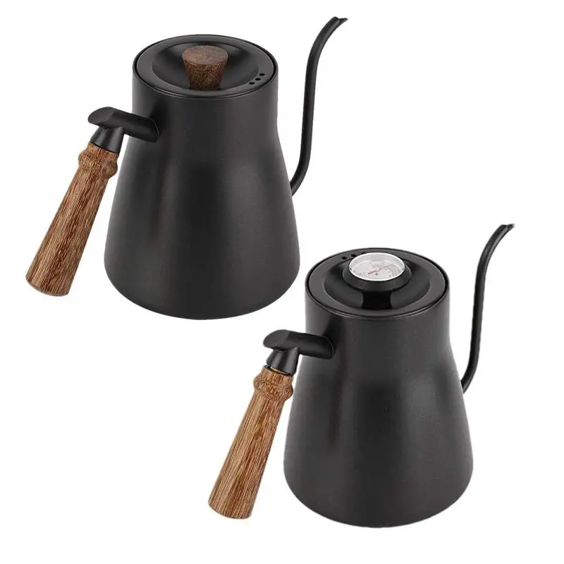 

Чайник кофейный из нержавеющей стали с термометром, 850 мл