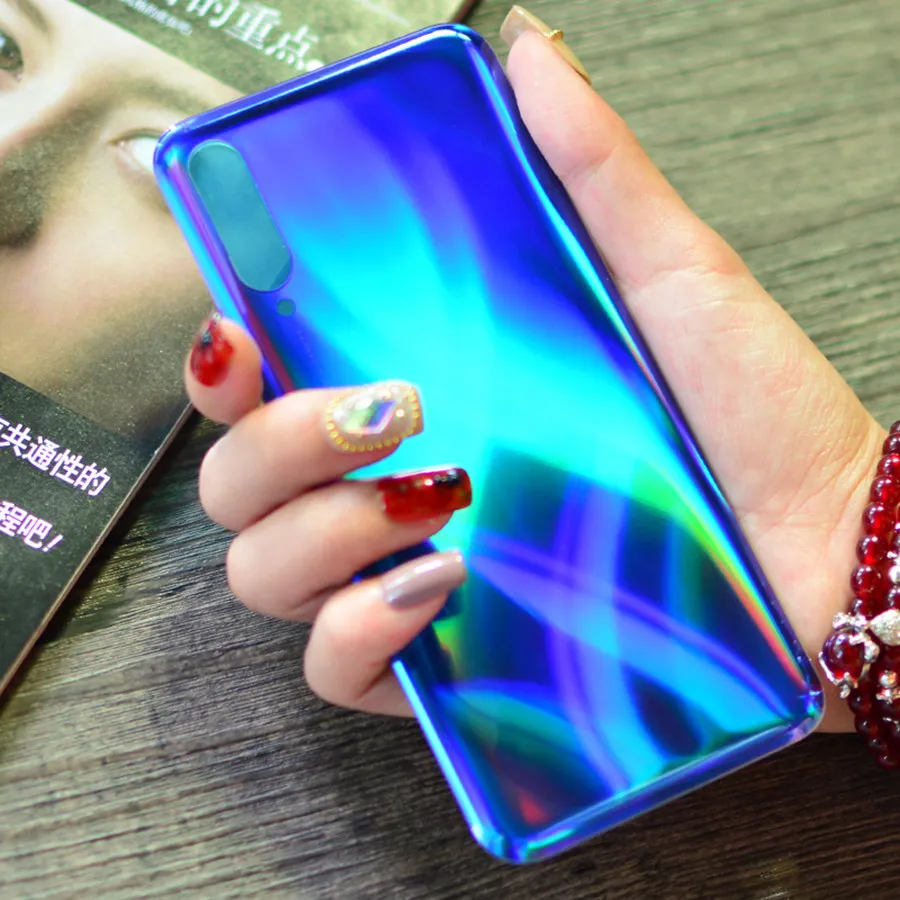 Оригинальная новая Задняя стеклянная крышка для Xiaomi Mi 9 Lite Крышка батарейного