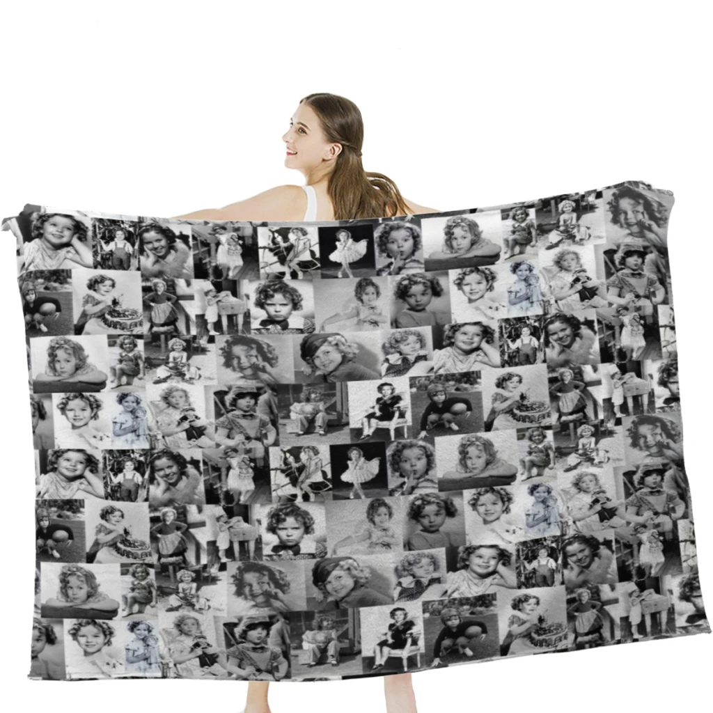 

Shirley, декоративное одеяло с коллажем, мягкое теплое покрывало